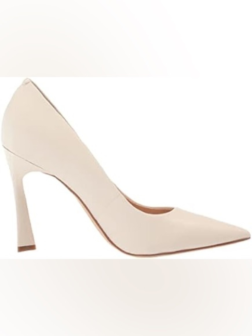 Franco Sarto Cream Pointed-Toe Pump